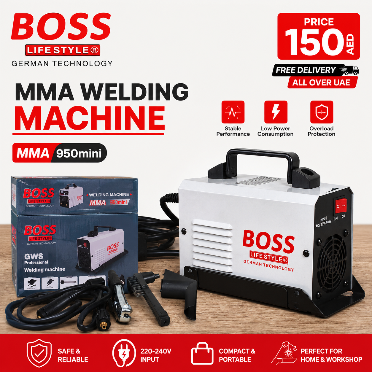 BOSS MMA 950 Mini Welding Machine